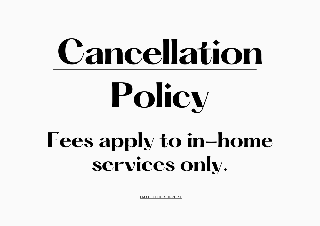 Cancellation Policy